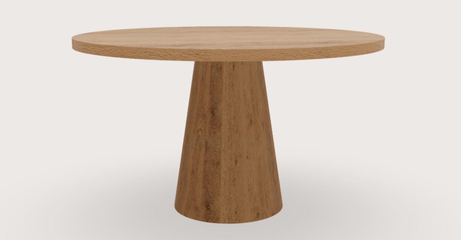 Conisch taps met rond blad