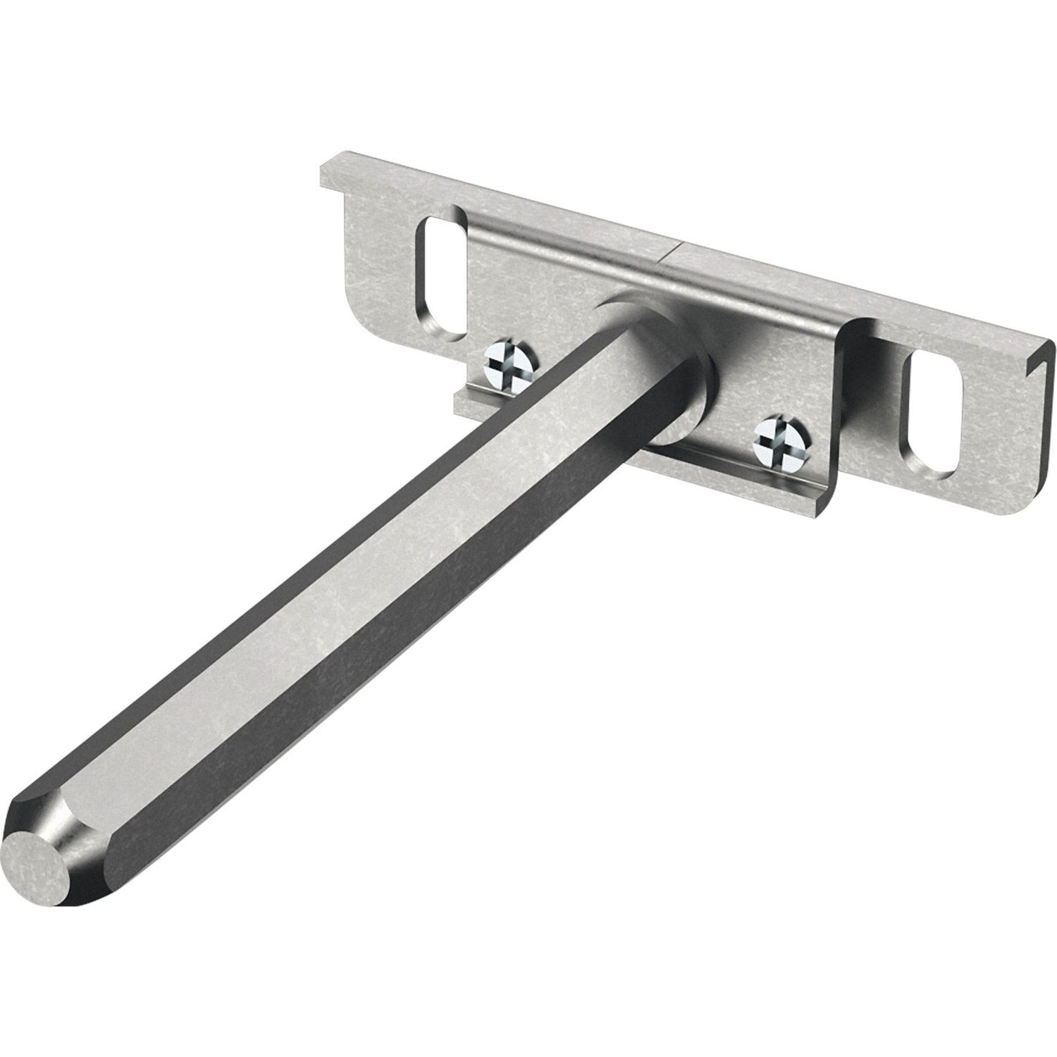 Wandplank blinde bevestiging pin