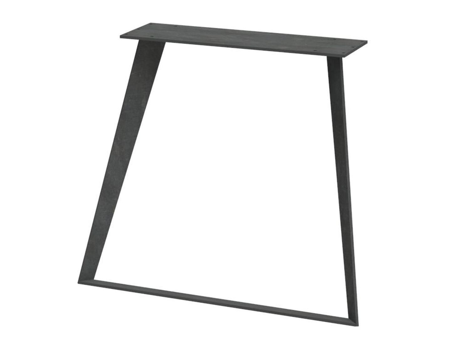Poot Reutum. 10mm massief staal. Afm 857mm x 323mm x 720mm